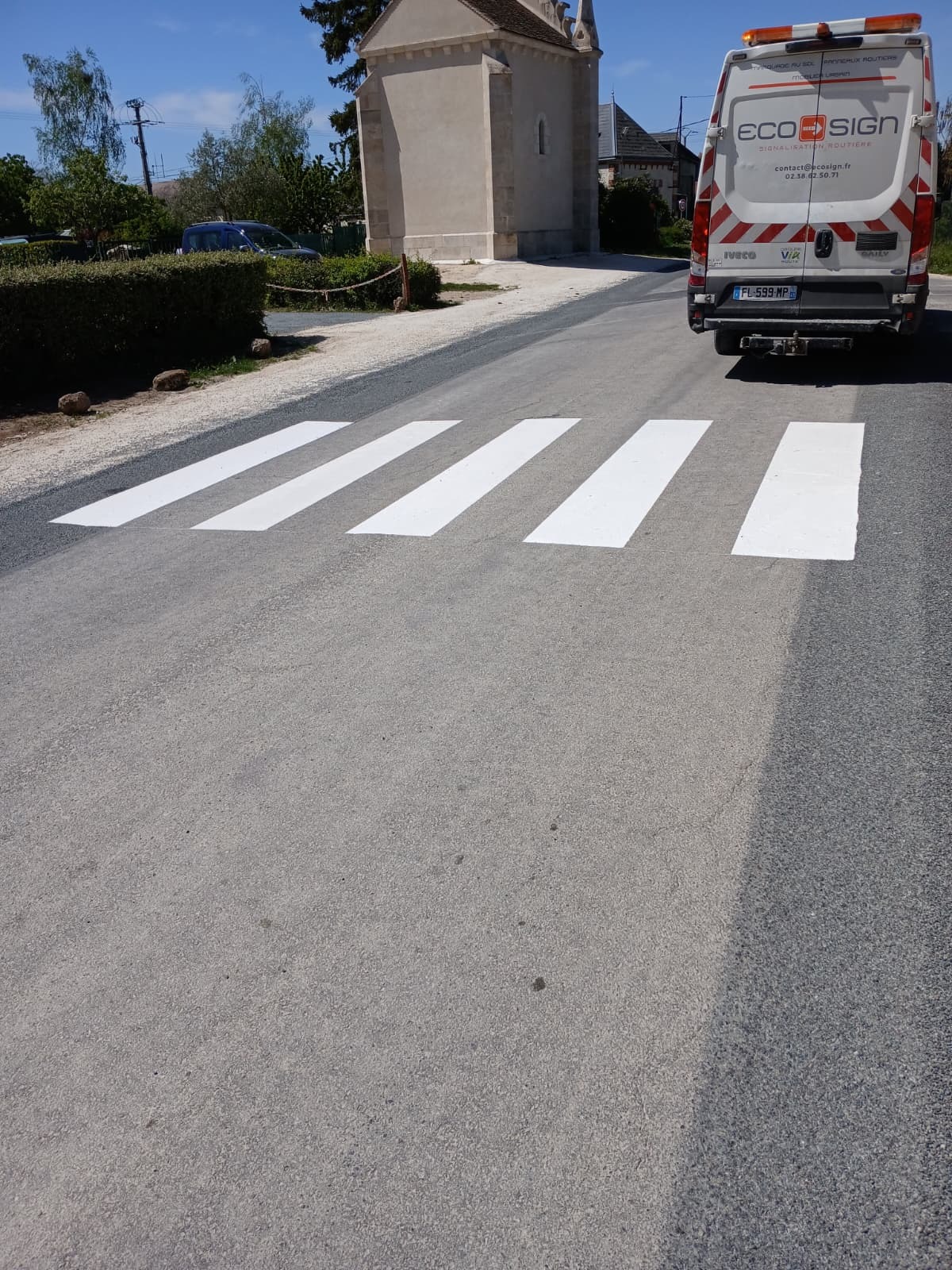 Marquage au sol exemple 2