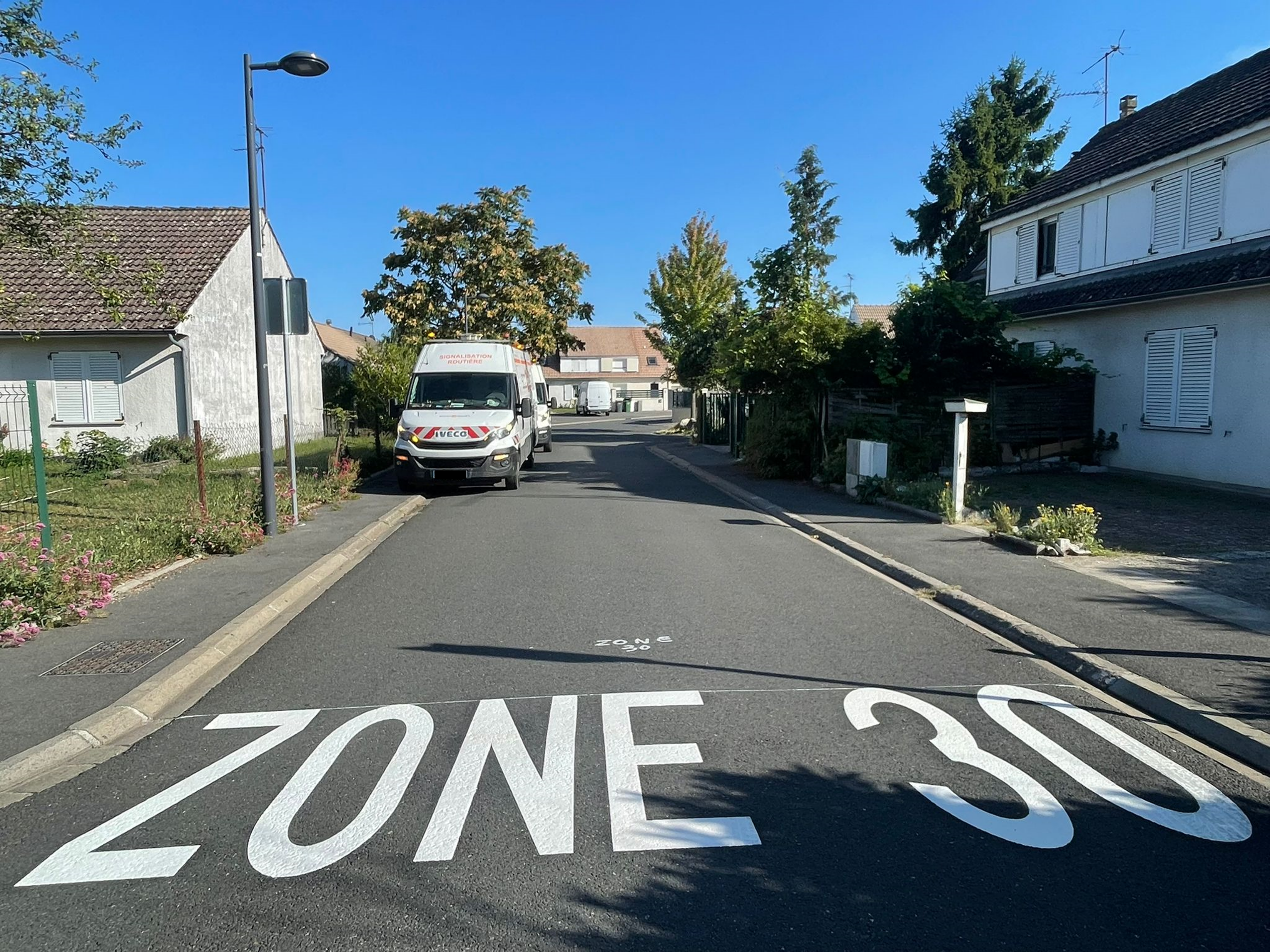 Marquage au sol exemple 1