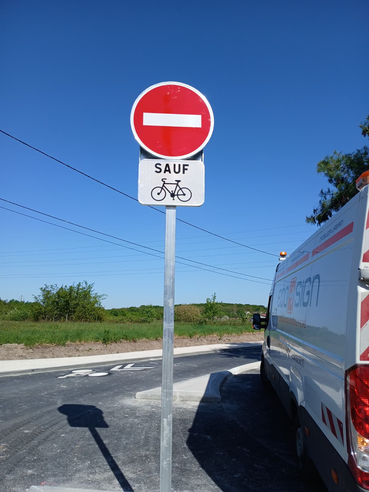 Panneau routier
